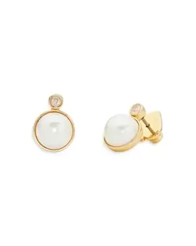 Image of kate spade new york Have a Ball Imitation Pearl Stud Earrings