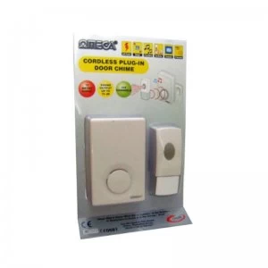 Image of Omega Mains Powered Plug In Wireless Door Chime 17301