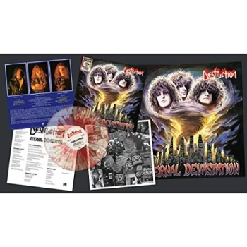Image of Destruction - Lp-Destruction-Eternal Devastation -Fire Splatter Vinyl