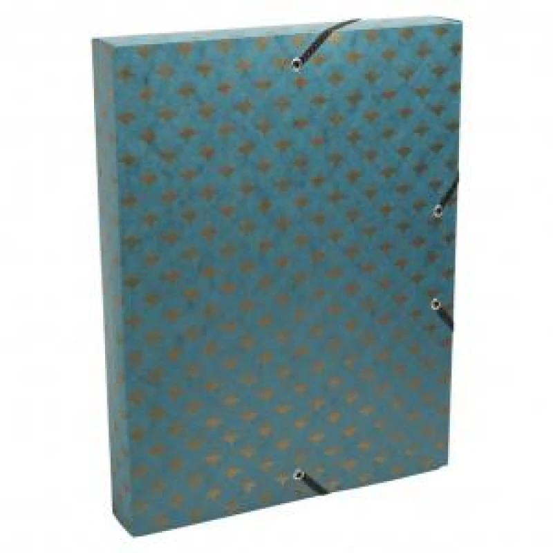 Image of Exacompta Neo Deco Elasticated Box File A4 40mm Assorted Colours PK8 - EXR46269EX