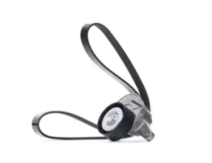 Image of DAYCO V-ribbed belt set VW,AUDI,SKODA KPV288 Serpentine belt kit,Auxiliary belt kit,Poly V-belt kit,V-ribbed belt kit