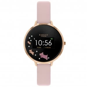 Image of Radley Ladies Pink Leather Strap Watch