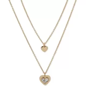 Image of Ladies DKNY Jewellery Base metal Row Heart