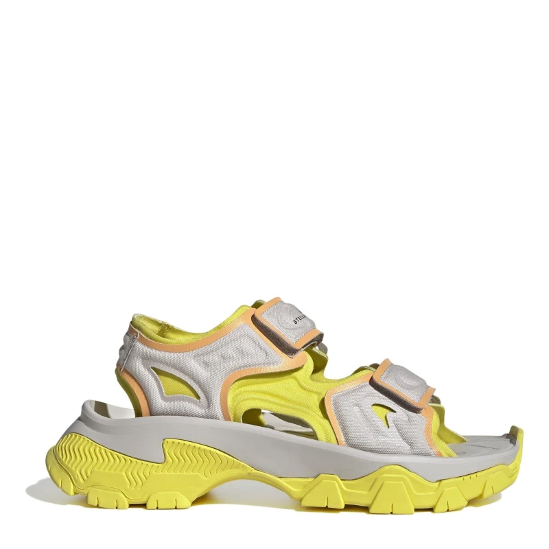 Image of adidas Womens Hika Canvas Walking Sandal Chalk Pearl female 4 (36.7)