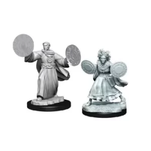 Image of Critical Role Unpainted Miniatures (W1) Human Graviturgy and Chronurgy Wizards Female