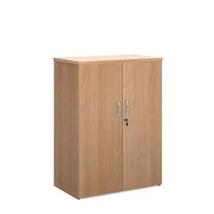 Image of Dams Lockable Cupboard with Two Adjustable Shelves 1090mm - Beech