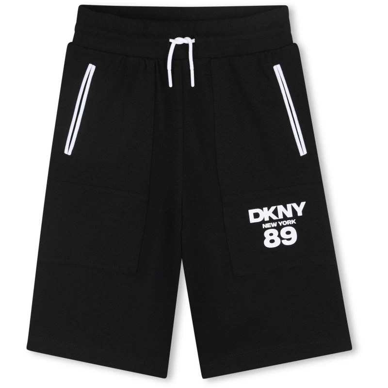 Image of DKNY Bermuda Shorts Jn63 Black unisex 6Y