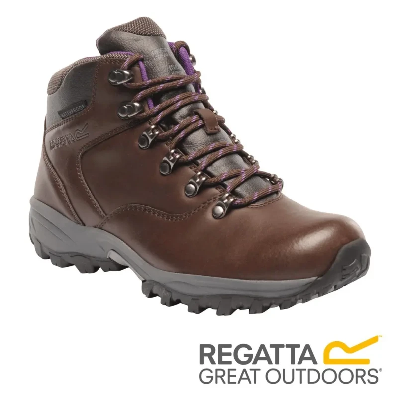 Image of Womens hiking shoes Regatta Bainsford Marron Female 37