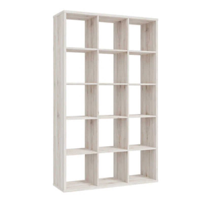 Image of Furniture To Go Mauro 3x5 Storage Unit in Light Oak
