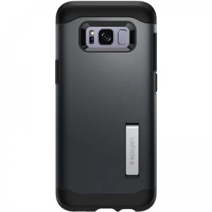 Image of Spigen Samsung Galaxy S8 Plus Case Slim Armor - Metal Slate