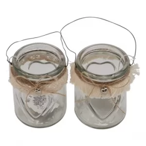 Image of Glass Decorative Jar (One Random Supplied) by Heaven Sends