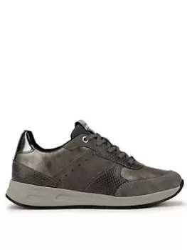 Image of Geox Bulmya Trainers - Grey, Size 7, Women