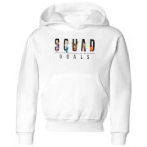 Image of Scooby Doo Squad Goals Kids Hoodie - White - 3-4 Years