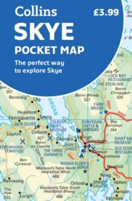 Image of Skye Pocket Map. By Collins Maps Books