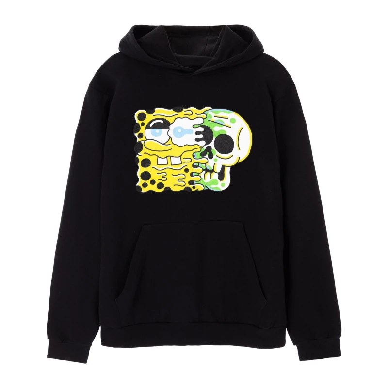 Image of Spongebob Squarepants Hoodie Black male