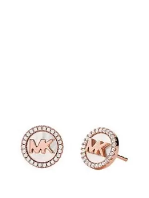 Image of Michael Kors Premium Womens Stud Earrings Sterling Silver
