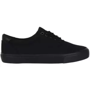 Image of Soviet Canvas Pump Mens Trainers - Black