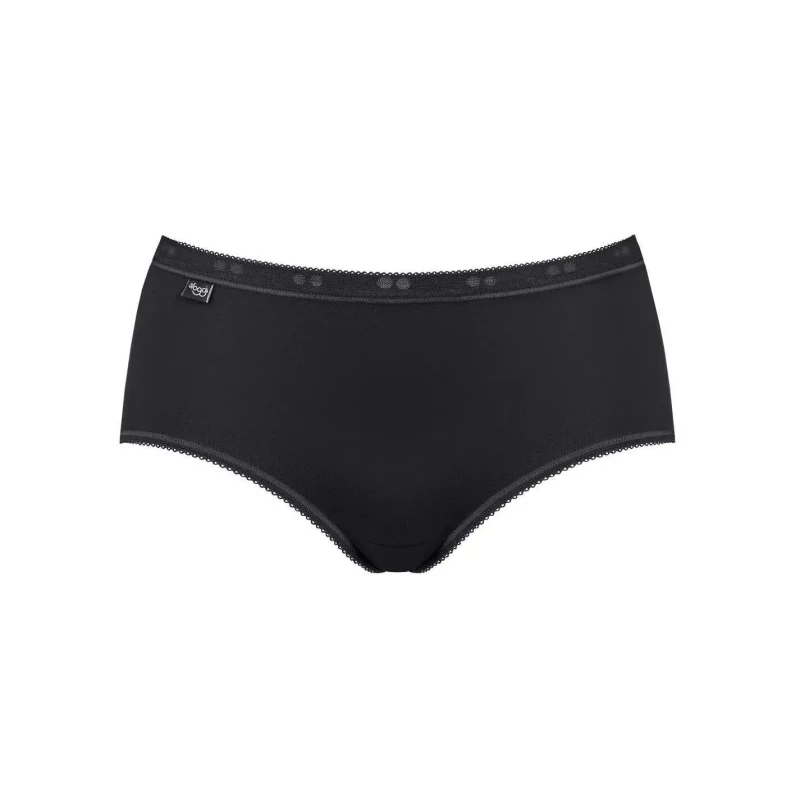 Image of Sloggi Womens panties Sloggi Basic+ Midi Noir Female 48