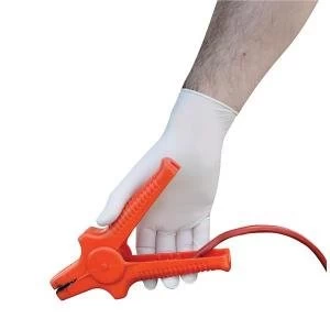 Image of Extra Large Powered Disposable Latex Gloves 1 x Pack of 100 Gloves