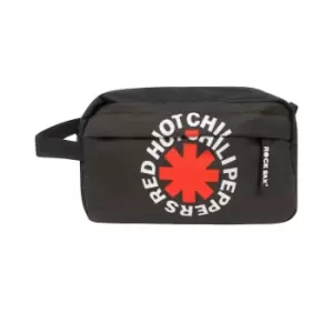 Image of Rock Sax Official Unisex Red Hot Chili Peppers Washbag (One Size) (Black)