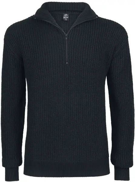 Image of Brandit Marine Troyer Knit jumper Black 4XL Men
