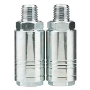 Image of Draper 1/4" Male Quick Coupling (Pack of 2)