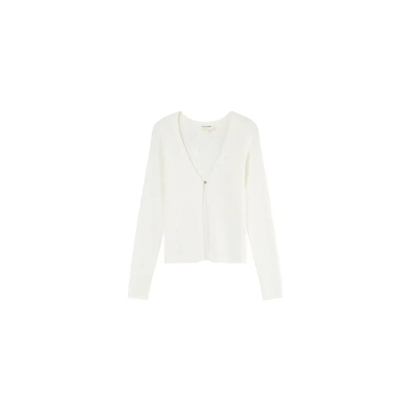 Image of Grace & Mila Womens cardigan Grace & Mila Mademoiselle Blanc Female S