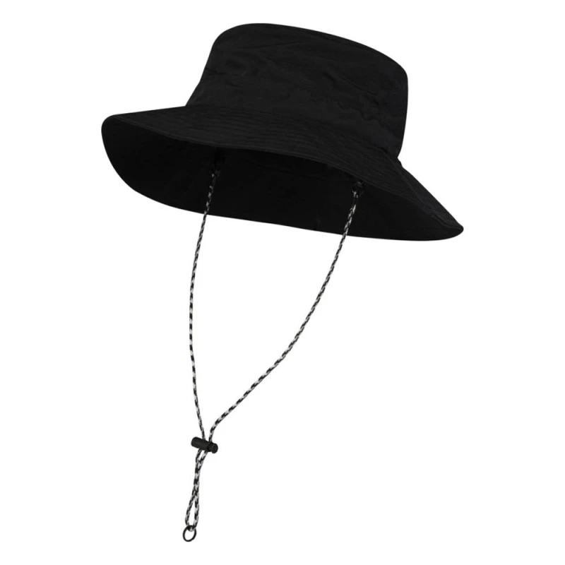 Image of Floso Mens Hatch Foldable Sun Hat in Black Male One Size