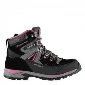 Image of Karrimor Hot Rock Ladies Walking Boots - Black/Pink
