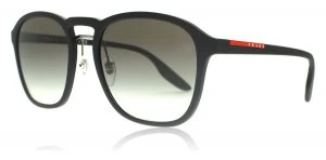 Image of Prada Sport PS02SS Sunglasses Black Rubber DG00A7 55mm