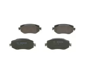 Image of Bosch Brake pad set RENAULT 0 986 424 386 410603407R