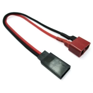 Image of Etronix Futaba Female Connector To Deans Female Plug