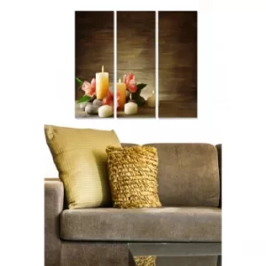 Image of MDF291146990 Multicolor Decorative MDF Painting (3 Pieces)