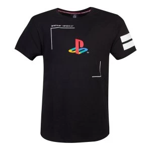 Image of Sony Playstation Tech19 Mens Medium T-Shirt - Black