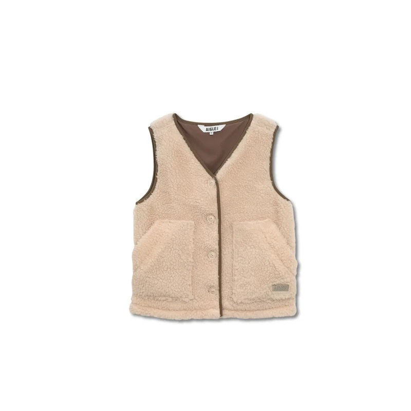 Image of Aigle Womens sleeveless fleece Aigle Beige Female 42