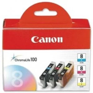 Image of Canon 0621B029 CLI8Multi CMY