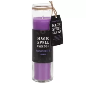 Image of Lavender Prosperity Magic Spell Tube Candle