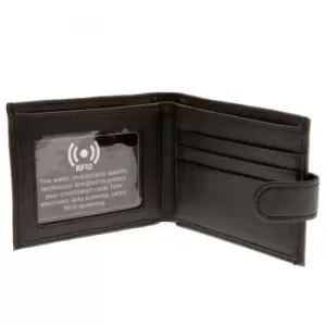 Image of Celtic FC RFID Anti Fraud Wallet (One Size) (Black)