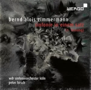 Image of Bernd Alois Zimmermann Sinfonie in Einem Satz by Bernd Alois Zimmermann CD Album
