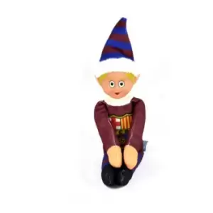 Image of FC Barcelona Official Football Christmas Team Elf (One Size) (Burgundy/Blue)