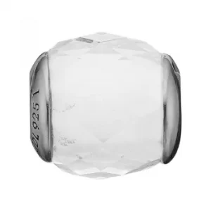 Image of Ladies Christina Sterling Silver Precious Crystal Bead Charm
