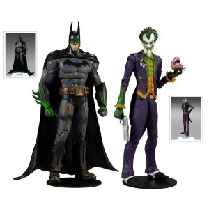 Image of Batman vs Joker Multipack (Batman Arkham Asylum) 7" McFarlane Action Figure
