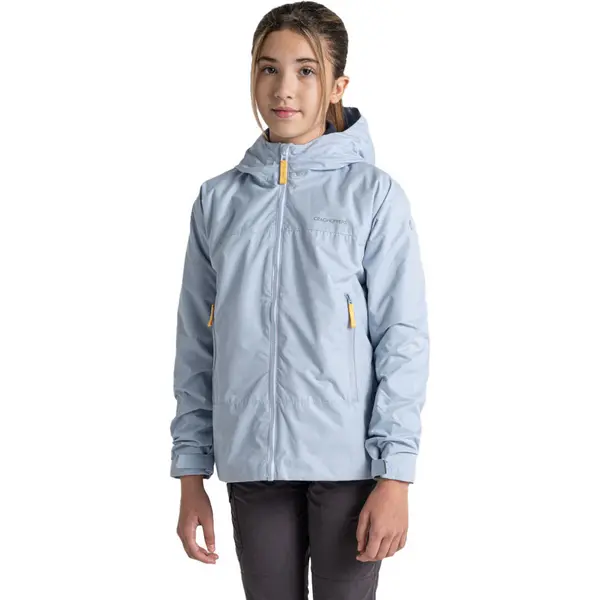 Image of Craghoppers Girls Tobin Waterproof Coat Jacket 9-10 Years- Chest 27.25-28.75', (69-73cm)