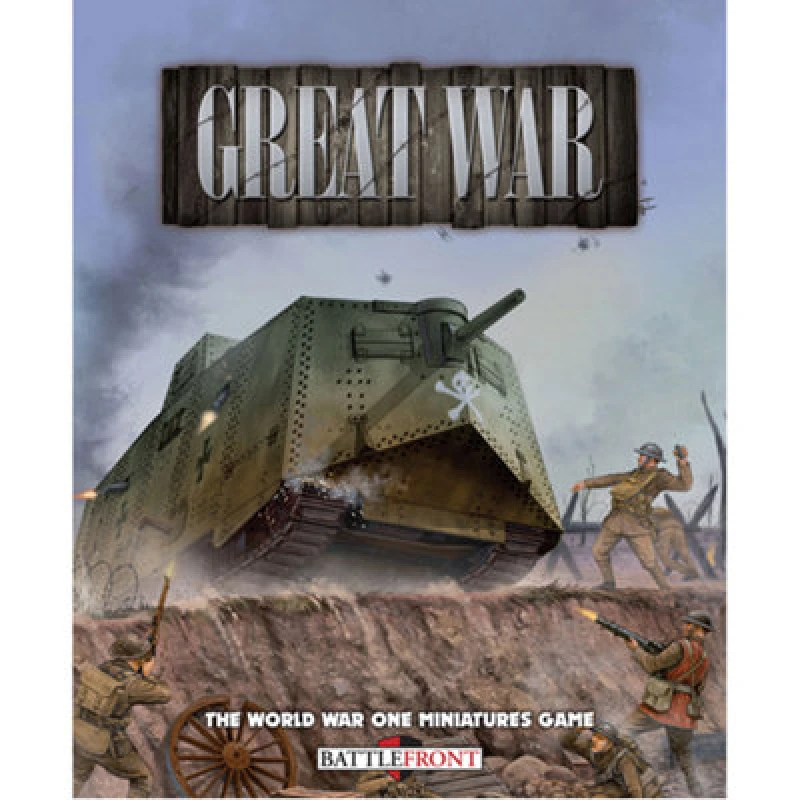 Image of Great War : The World War One Miniatures Game Hardback