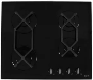 Image of CDA HVG620BL 4 Burner Gas Hob