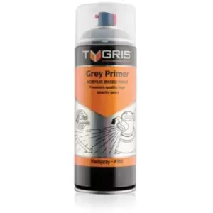 Image of P303 VariSpray Grey Primer Aerosol Paint 400ML - Tygris