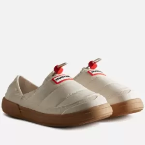 Image of Hunter Womens In/Out Slippers - White Willow/Gum - UK 4