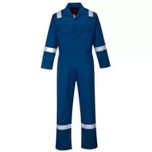 Image of Portwest - AF50RBR48 - sz Regular 48 Araflame Platinum Coverall - Royal Blue
