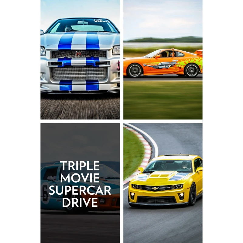 Image of Activity Superstore Triple Movie Supercar Drive None unisex One Size