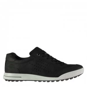 Image of Ecco Street Retro Mens Golf Shoes - Black